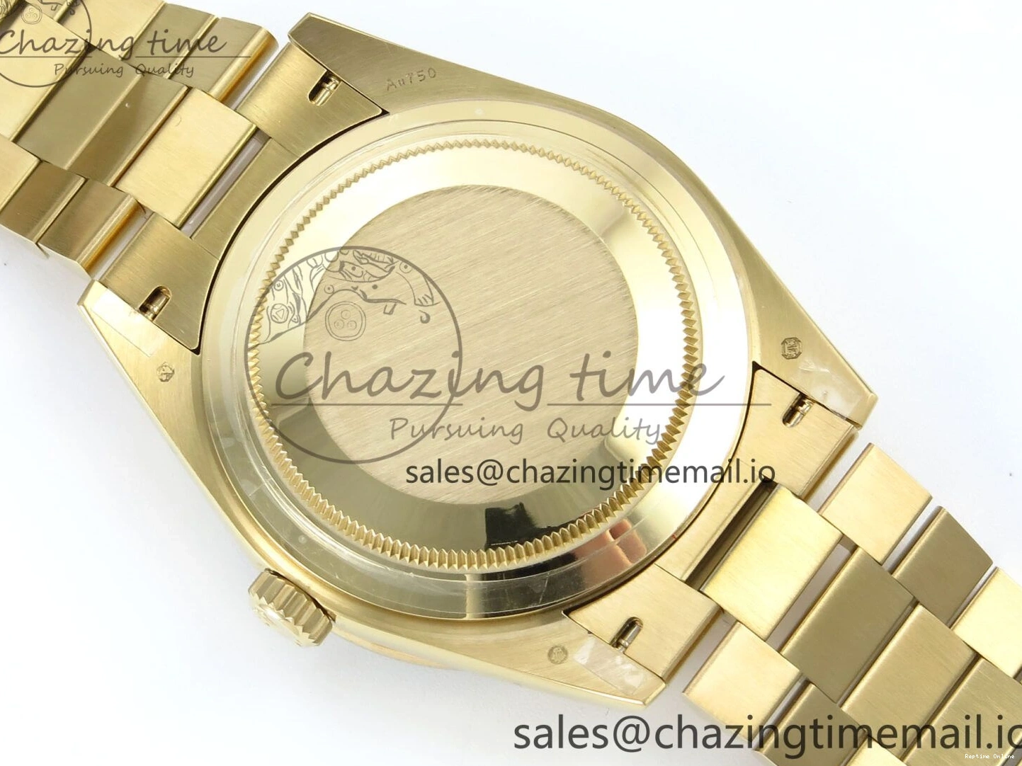 0205 DayDate 40 YG QF 1:1 Best Edition Pink Diamonds Dial Diamonds Bezel on President Bracelet A2836 V5 (Gain Weight) ZipUp 488